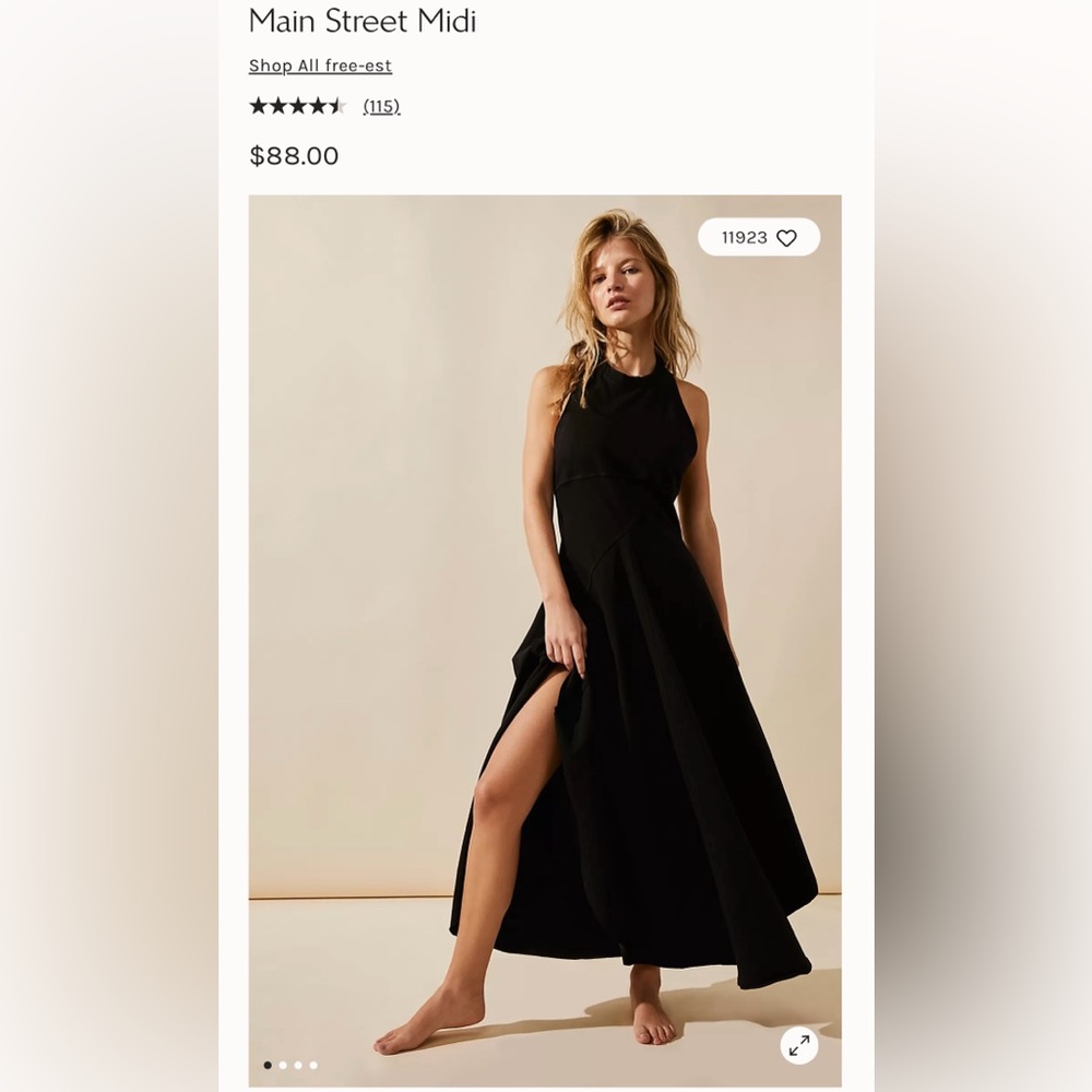 Free People Main Street Midi Size SP